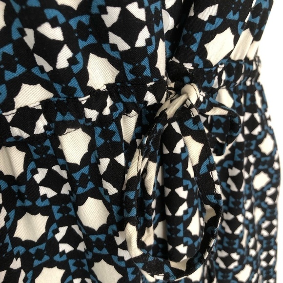 LOFT Sleeveless Geometric Print Dress - Picture 11 of 16